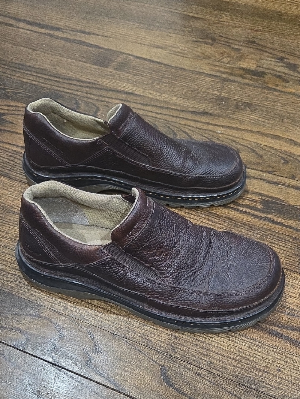 Dr Martens Orson Leather Brown Slip On Loafers Mens Size 13